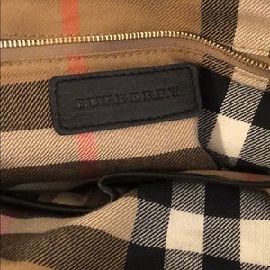 A Burberry bag